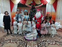 Ногодний утренник группа "Лучики"